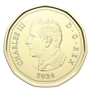 2024 1-dollar - Lucy Maud Montgomery obverse
